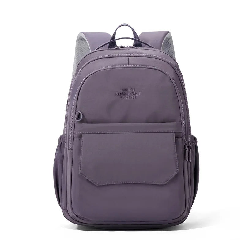 Minimalist Large Capacity Nylon Backpack – Multi-Compartment Minimalist Backpack Nixie