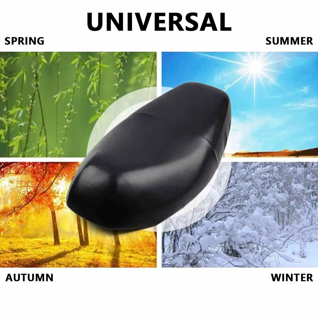 Waterproof PU Leather Motorcycle Seat Cover – Universal Fit Motorcycle Seat Cover Nixie