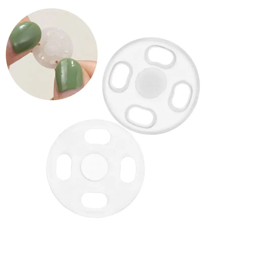 100pcs ABS Plastic Snap Fasteners Press Stud Sewing Buttons Snap Fastener Buttons Nixie