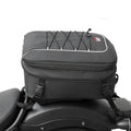 KEMITOUR 22L-30L Waterproof Motorcycle Tail Bag + Rain Cover Motorcycle Tail Bag Nixie Black