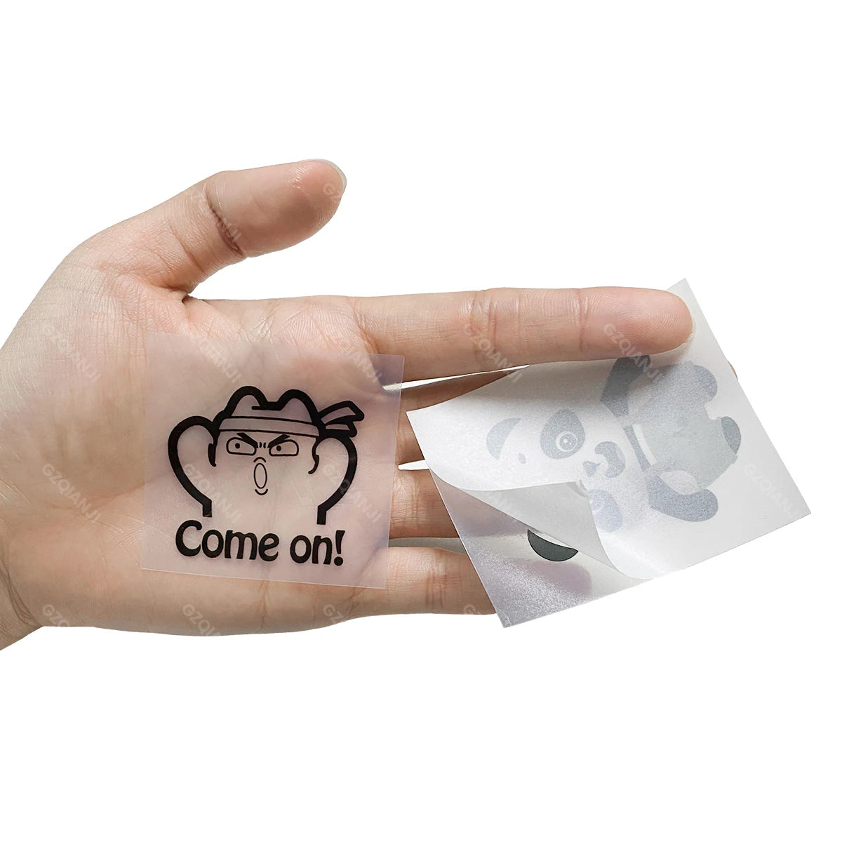 57x30mm Clear Adhesive Thermal Sticker Paper for 58mm Printer