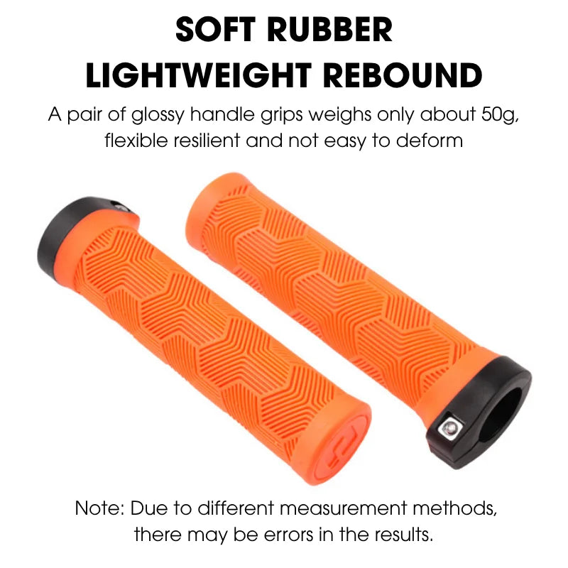 ODI Lock-On MTB Handlebar Grips – Non-Slip Rubber Bike Grips Bike Handlebar Grips Nixie