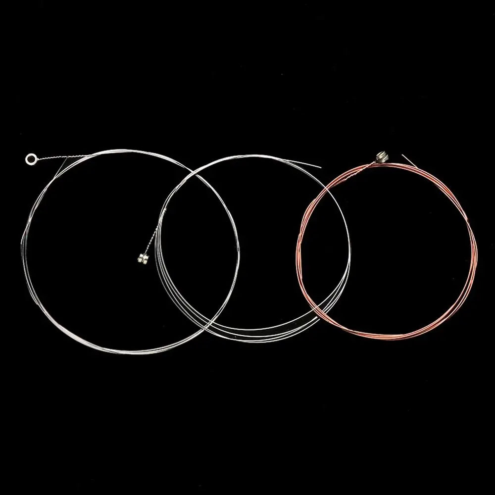 Acoustic Guitar Strings Stainless Steel & Bronze Wound – 3 Styles Guitar Strings Nixie