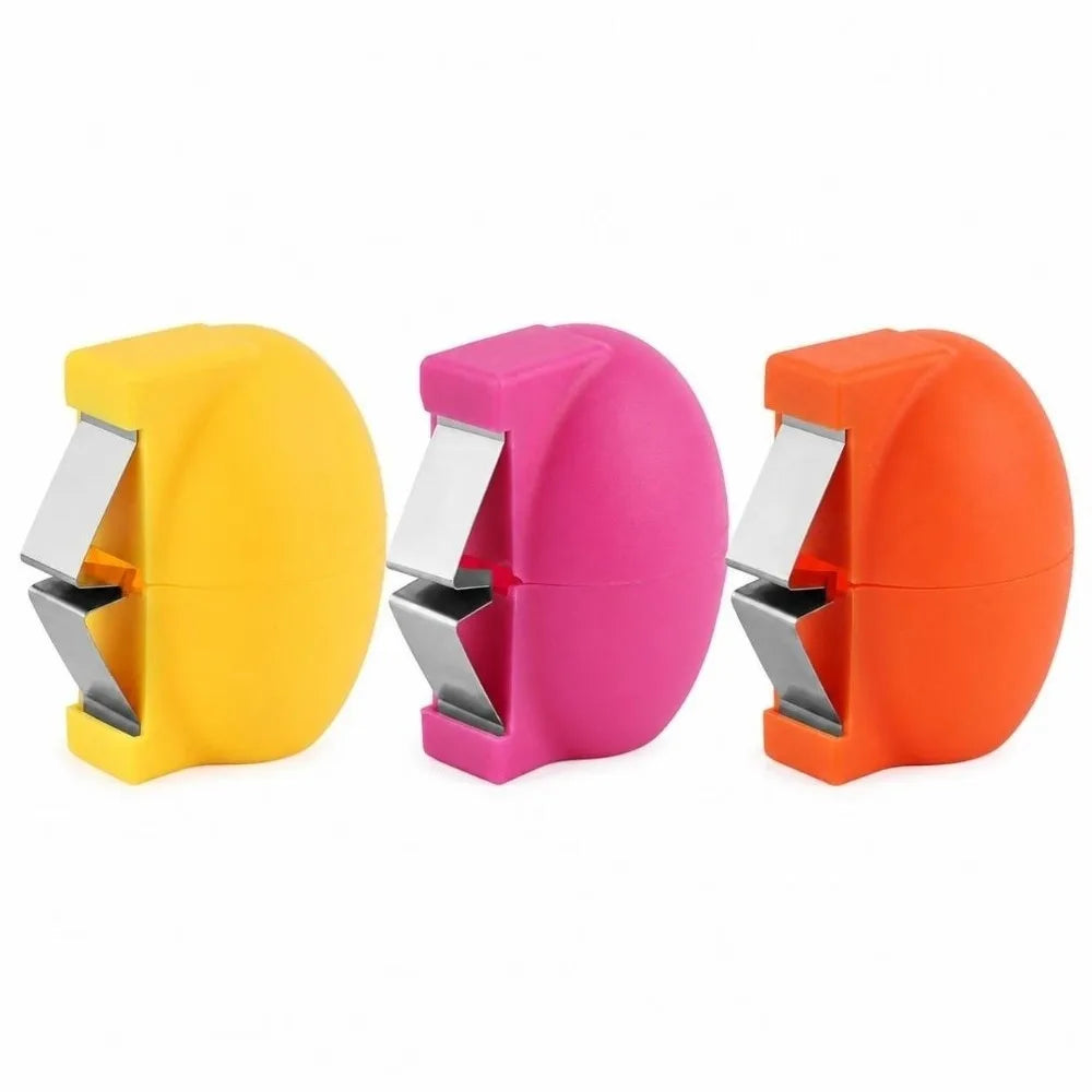 3-Pack Egg Cracker Shell Opener Set – Pink Yellow Orange