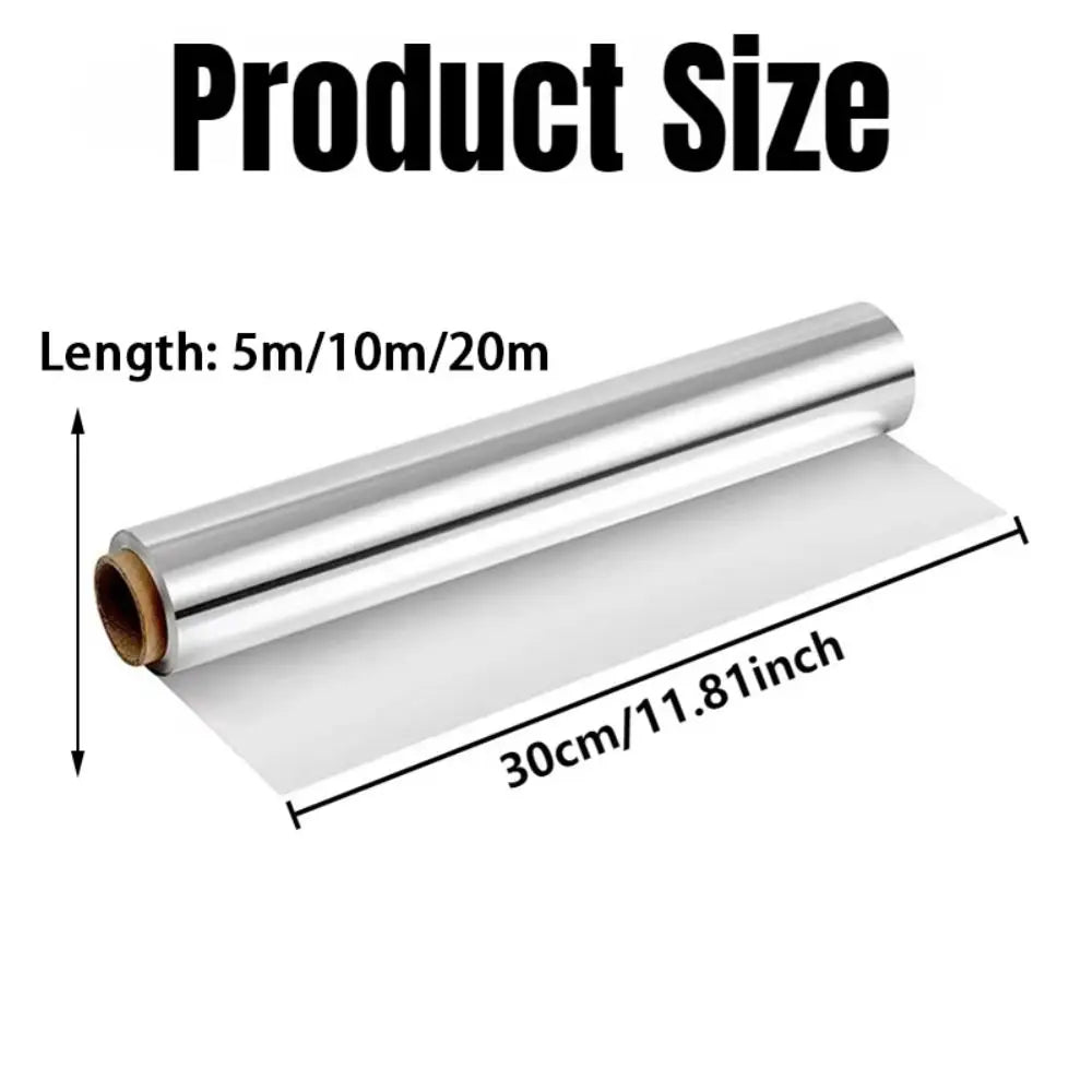 Food-Grade Non-Stick Aluminum Foil Roll – 5m, 10m & 20m Aluminum Foil Roll Nixie