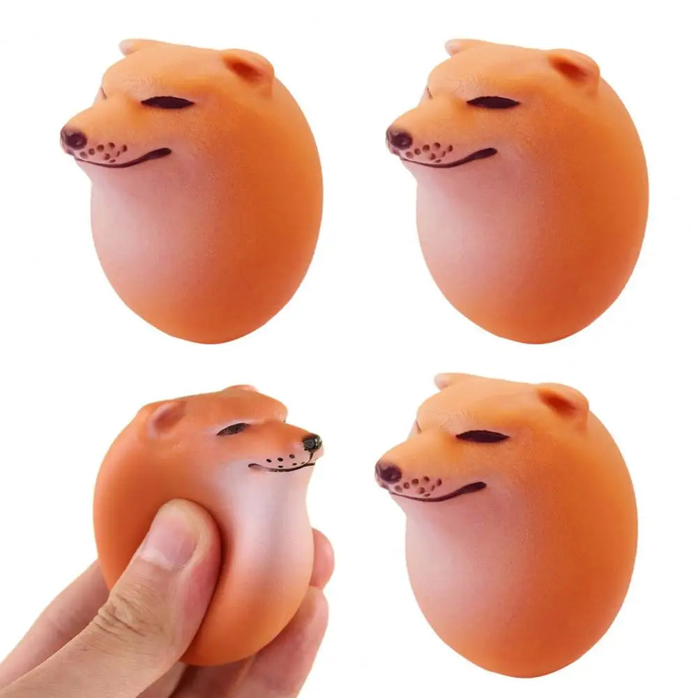 Dog Egg Squishy Squeeze Sensory Fidget Toy – 1 to 4 Pcs