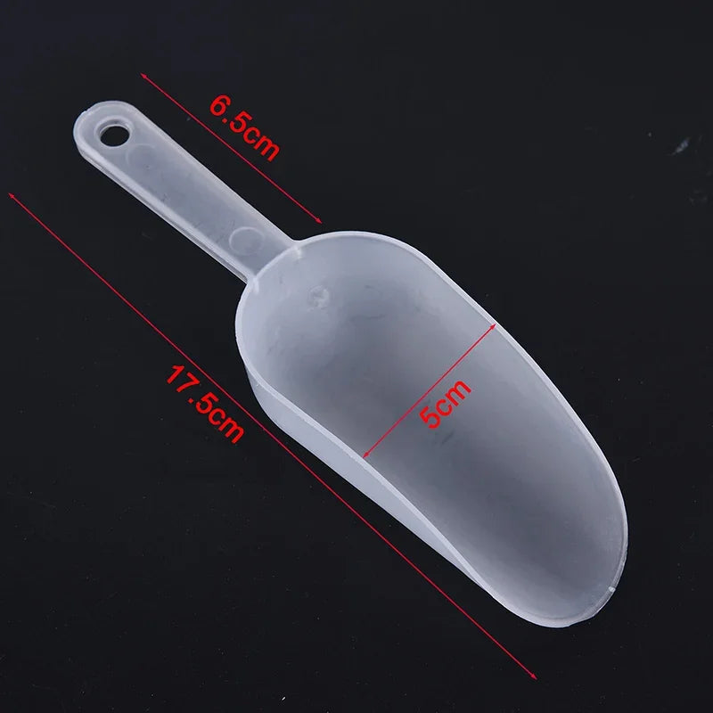 Plastic Measuring Scoops for Flour, Ice & Spices – 2/5 Pcs