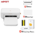 HPRT CP4100 Wireless 4x6 Photo Printer | Sublimation 300dpi Photo Printer Nixie WH Printer add 74pcs EU Plug