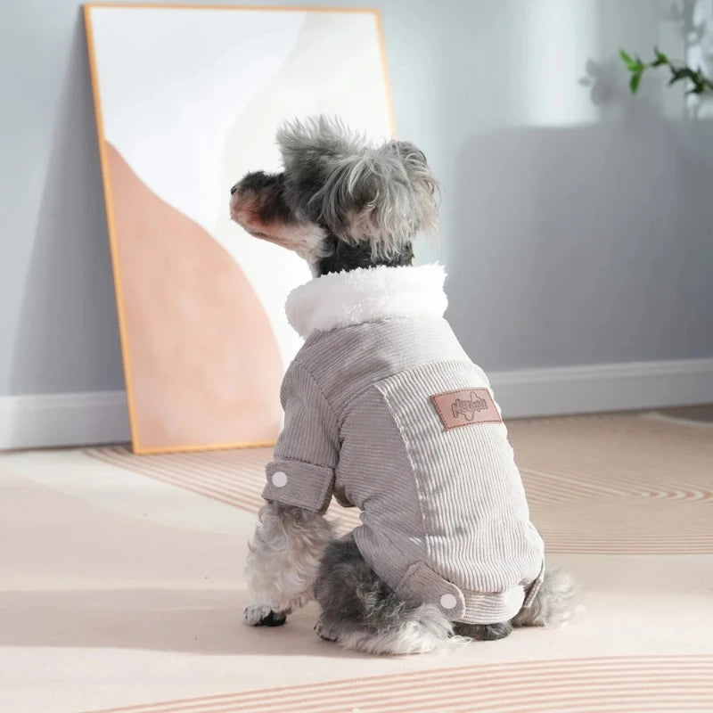 Fleece Warm Dog Jacket Coat for Small & Medium Dogs & Cats Pet Dog Jacket Nixie