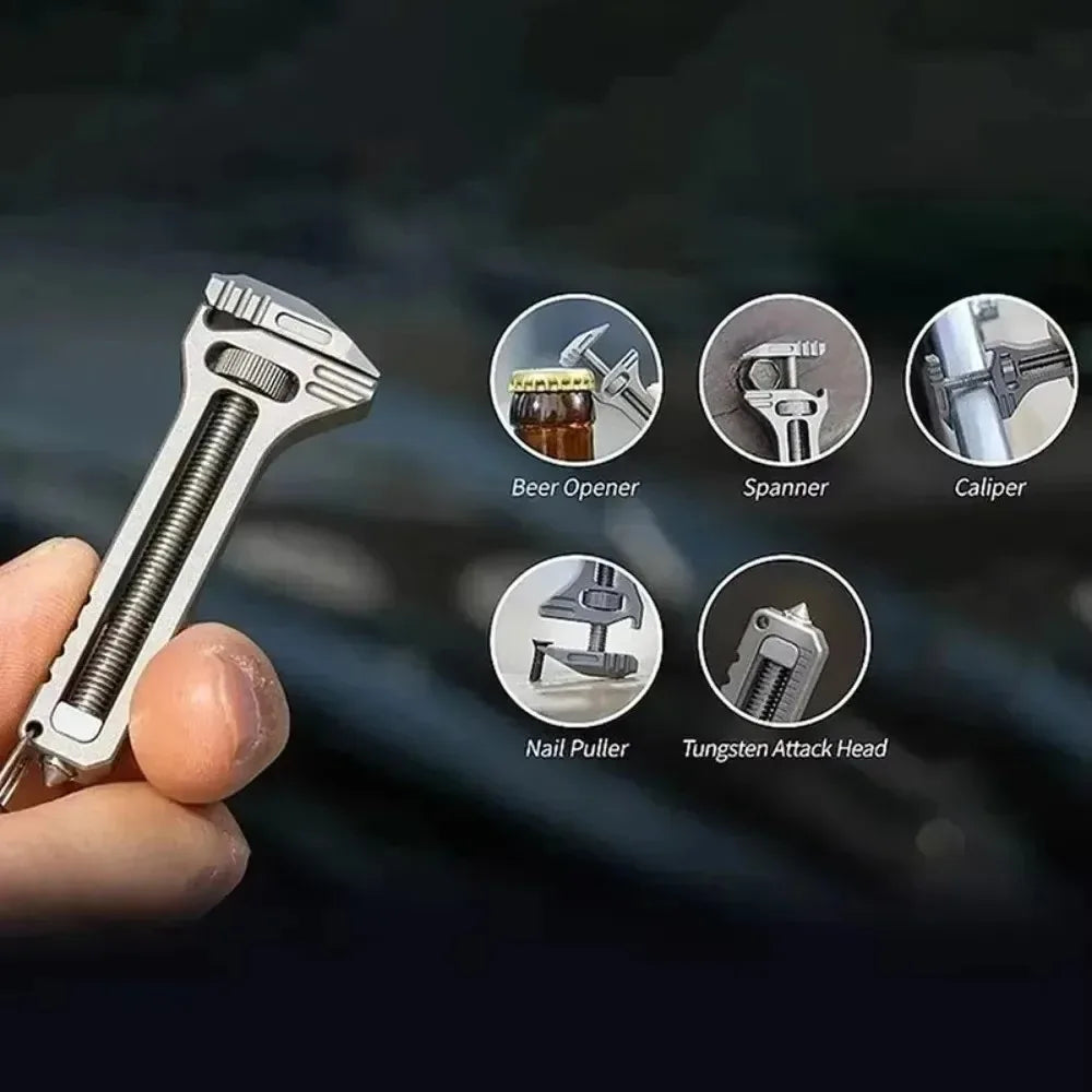 EDC Multi-Tool Keychain Pocket Knife & Screwdriver Set EDC Multi-Tool Nixie