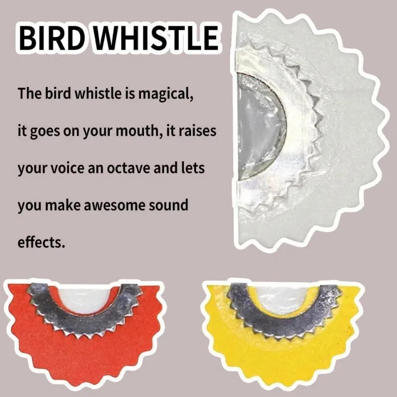 Metal Bird Whistle Toy – Realistic Chirps, Attracts Birds Bird Whistle Toy Nixie