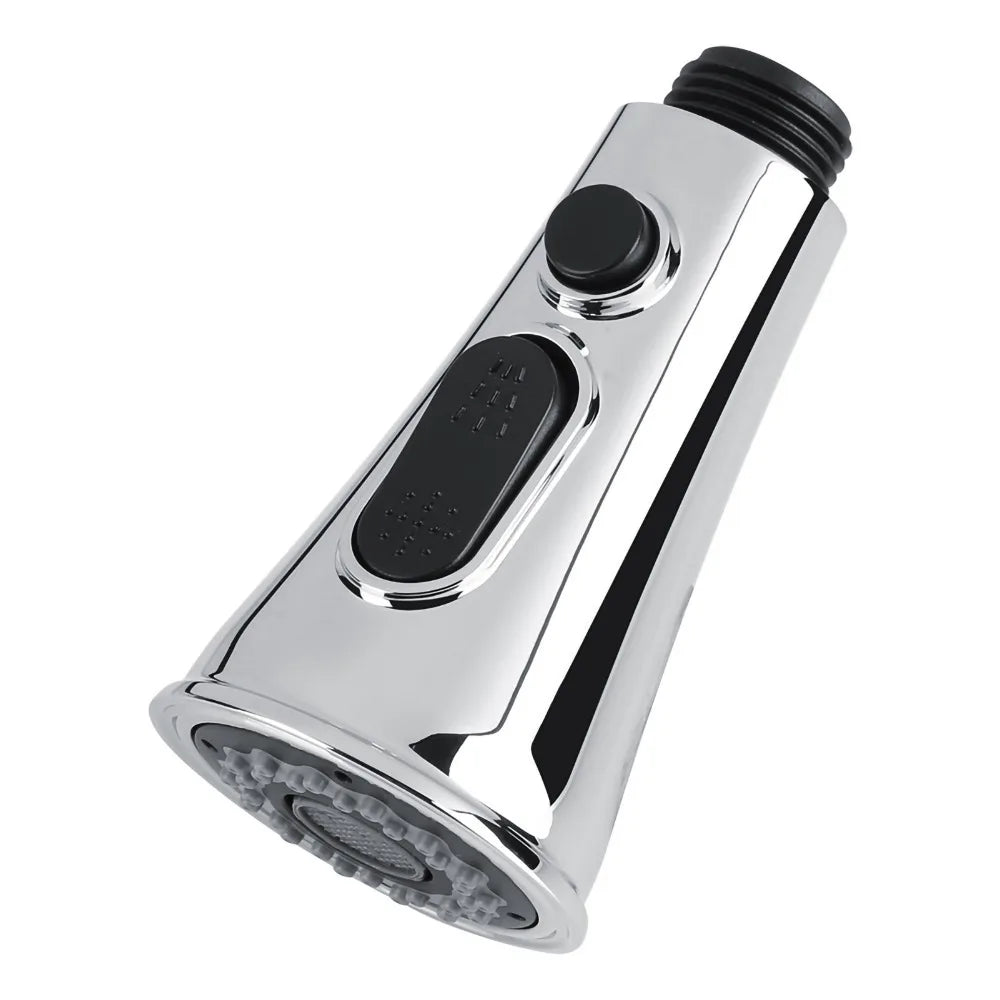 ABS Pull-Down Faucet Spray Head 3-Mode Sink Sprayer Nozzle