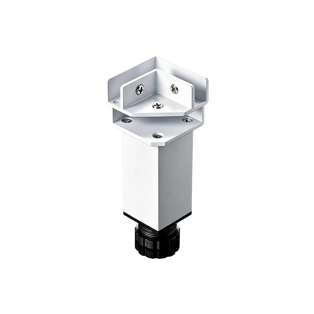 Aluminum Alloy Adjustable Support Leg Bracket – Glass & Tile Support Leg Bracket Nixie -B 8 inch