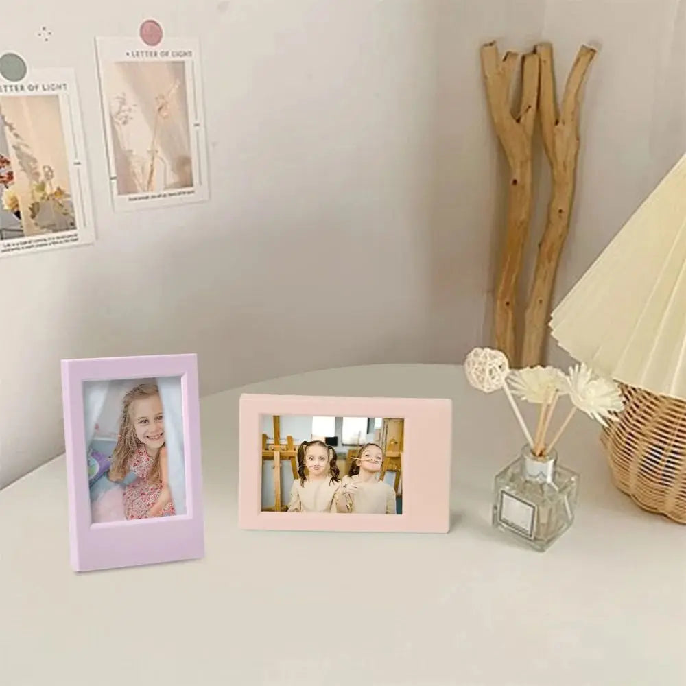 Instax Mini Vertical Photo Frame – Colorful 3-Inch Picture Holder Mini Photo Frame Nixie