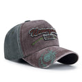 Two-Tone New York 1985 Distressed Washed Cotton Baseball Cap Baseball Cap Nixie Coffee