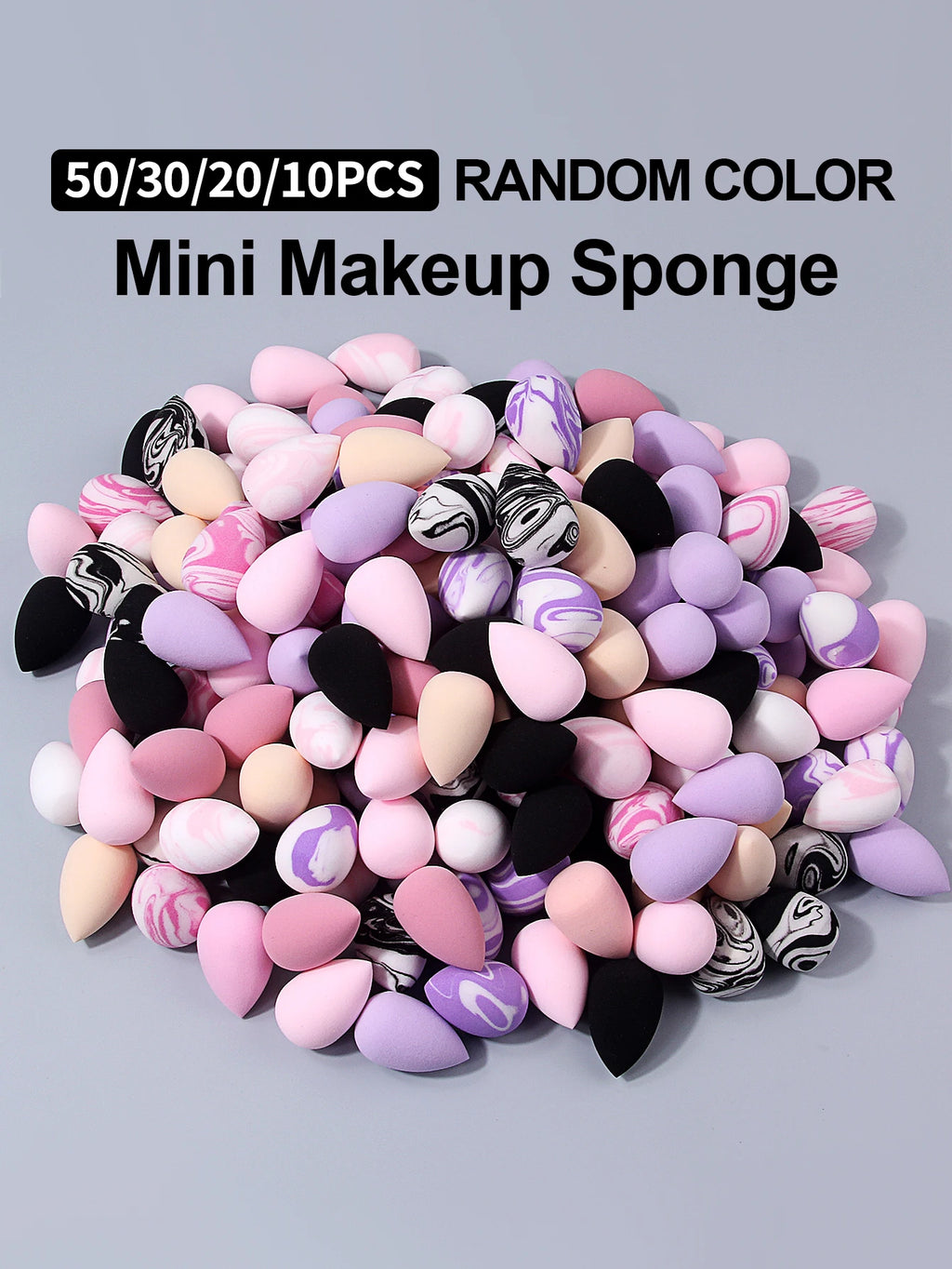 Mini Makeup Sponges – Water-Expanding Cosmetic Puffs 10–100 Pcs Makeup Sponge Nixie