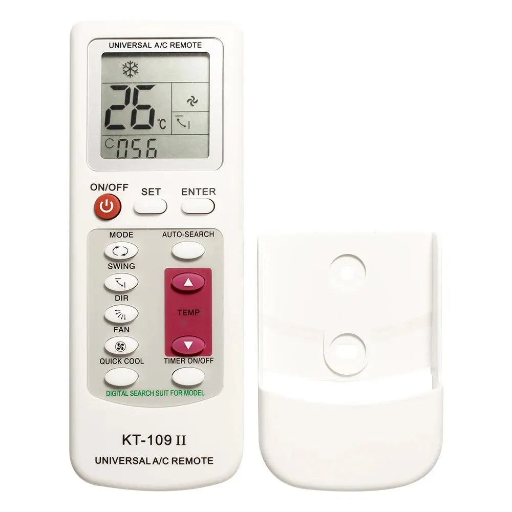 KT-109II Universal AC Remote Control with LCD Display AC Remote Control Nixie
