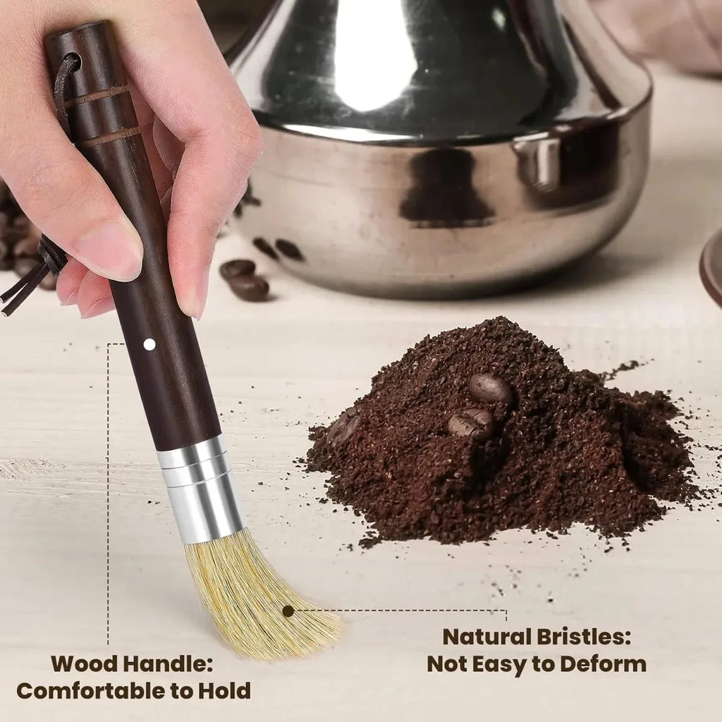 Espresso Cleaning Brush – Barista Tool for Group Head & Grinder Coffee Cleaning Brush Nixie