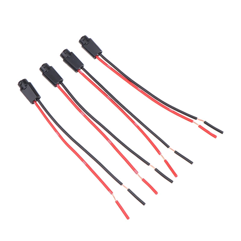 5Pcs T5 LED Bulb Socket Holder & Extension Cable Harness