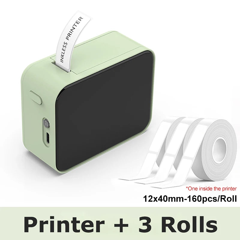 Marklife P15 Mini Bluetooth Thermal Label Printer – Inkless