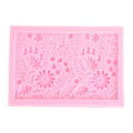 Food Grade Silicone Floral Fondant Mold – Non-Stick & Easy Clean Silicone Baking Mold Nixie Pink
