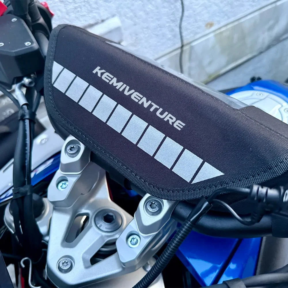 Universal Motorcycle Handlebar Bag – Touchscreen Navigation Pocket