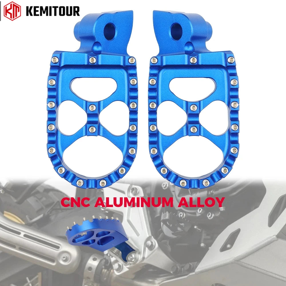 Yamaha Tenere 700 CNC Footpegs 2019-2024 | 7075 Aluminum Motorcycle Footpegs Nixie