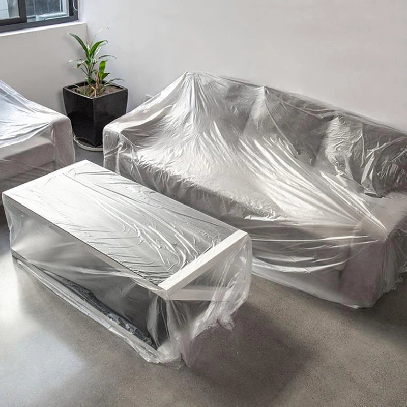 Transparent Plastic Furniture Dust Cover – Waterproof Drop Cloth Furniture Dust Cover Nixie