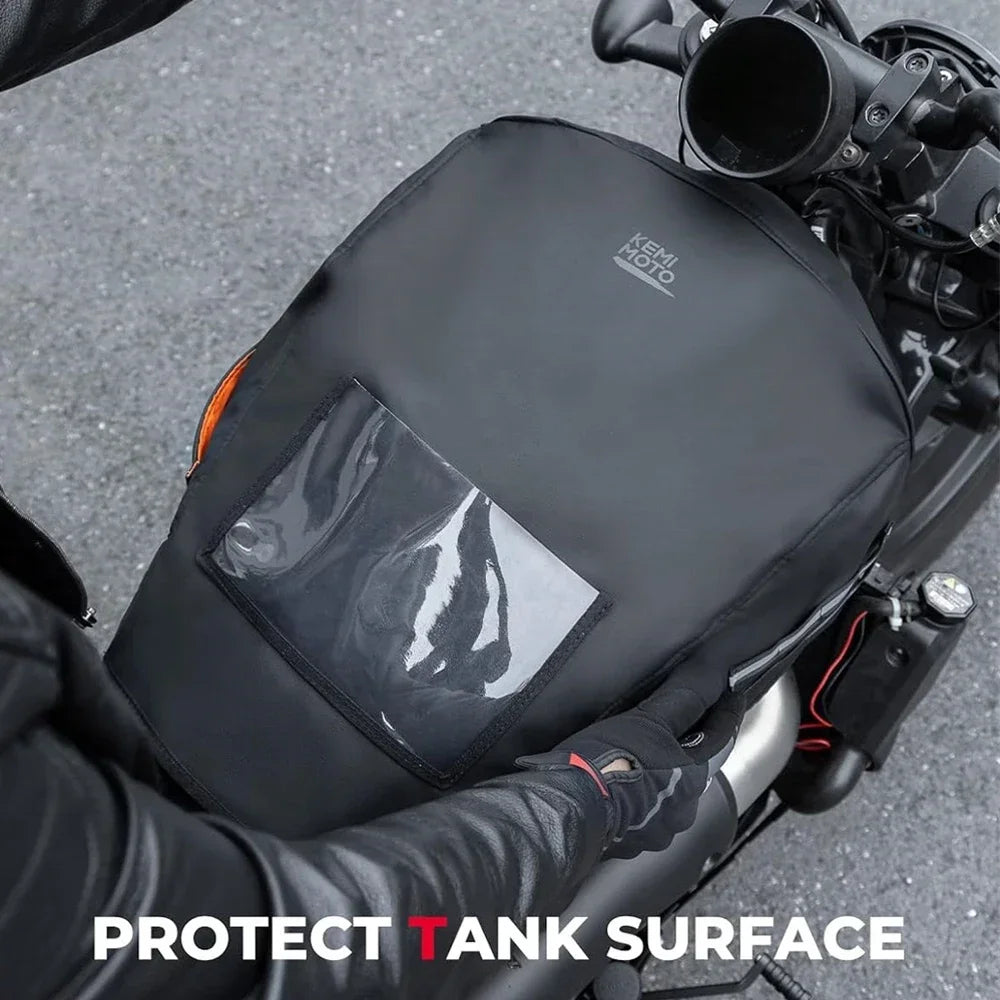 Motorcycle Fuel Tank Bag Cover – Waterproof Touring Softail Motorcycle Tank Cover Nixie