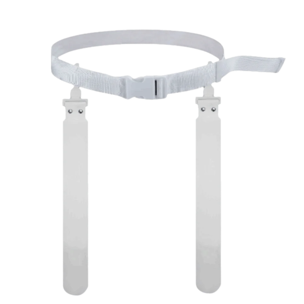 3-Piece Adjustable Flag Football Belt & Tear-Away Flag Set