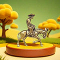 Vintage Iron Mini Figurine Tea Table Ornament | Chinese Folk Art Mini Decorative Figurine Nixie A1