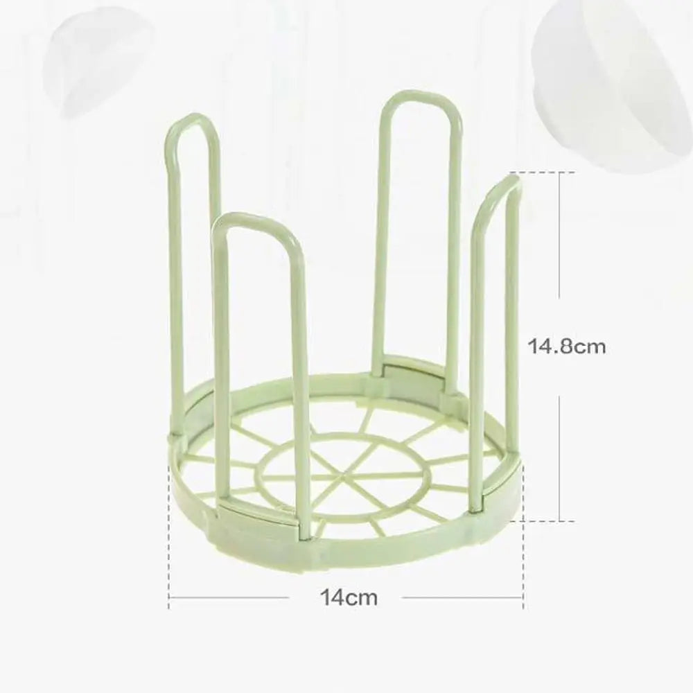 Plastic Bowl & Plate Holder Detachable Drain Rack Organizer Dish Drain Rack Nixie