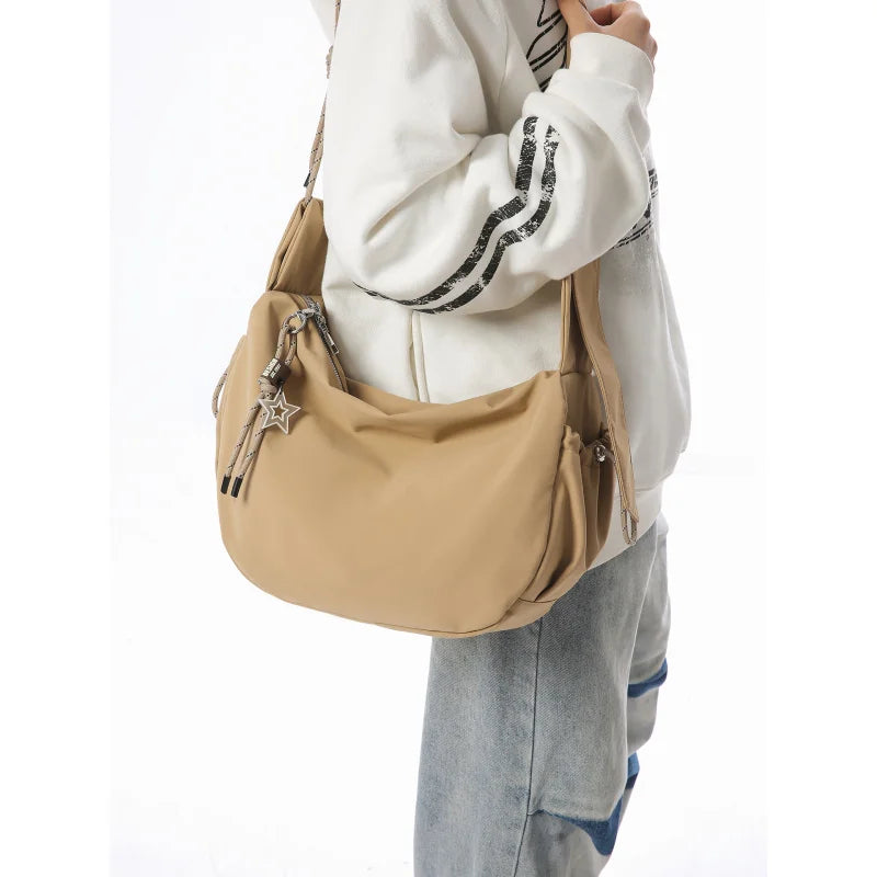 Nixie Dumpling Crossbody Bag – Nylon Shoulder Bag for Women Crossbody Shoulder Bag Nixie