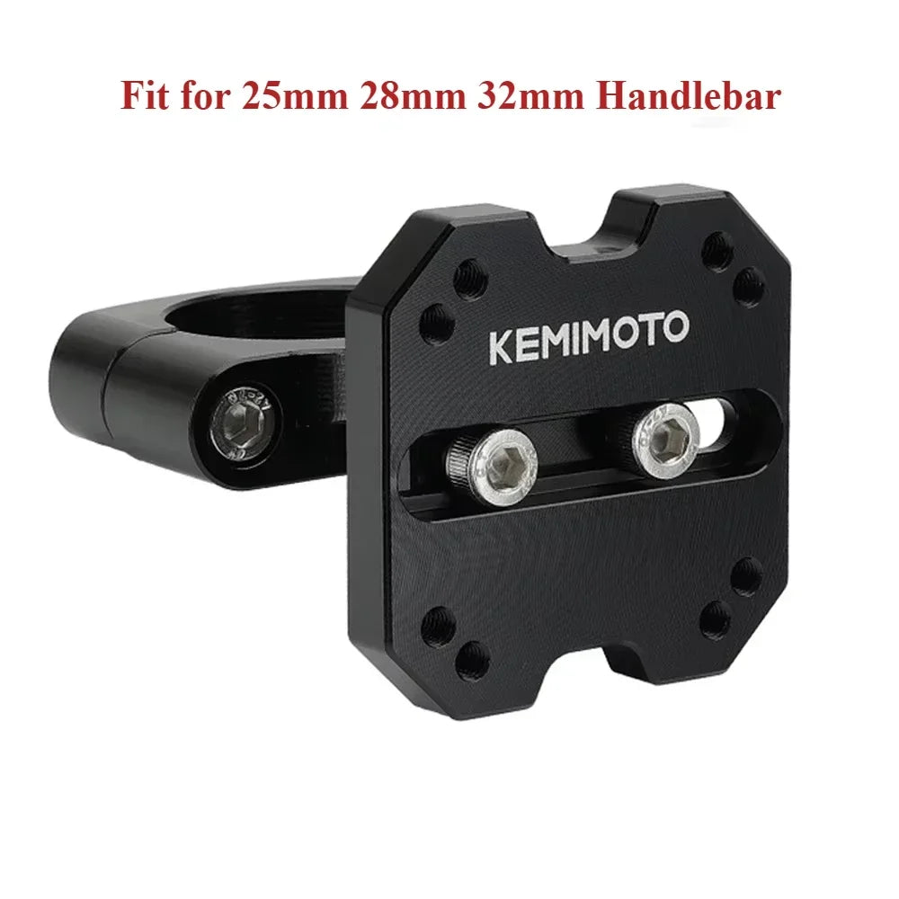 Universal Motorcycle GPS Mount – 12–32mm Handlebar AMPS Bracket Motorcycle GPS Mount Nixie 25 28 32mm
