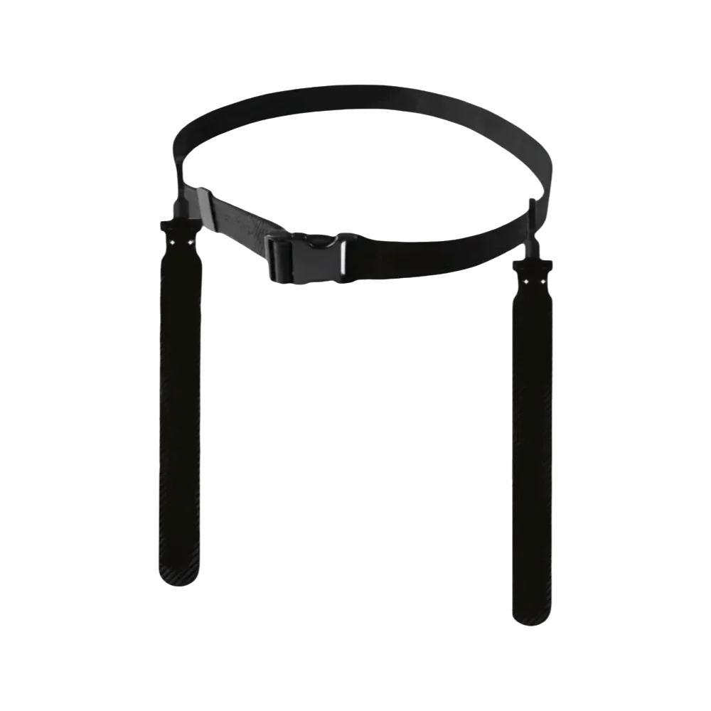 3-Piece Adjustable Flag Football Belt & Tear-Away Flag Set