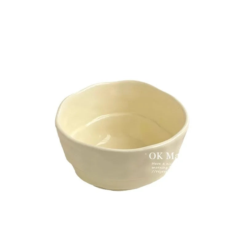 Cute Ceramic Bowl – Nordic Rice, Salad & Breakfast Bowl Ceramic Dining Bowl Nixie