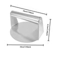 Stainless Steel Smash Burger Press – Non-Stick Patty Maker Burger Press Nixie 10CM