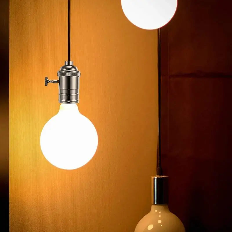 E27 Antique Aluminum Lamp Socket with Dimmer Switch | DIY Lighting