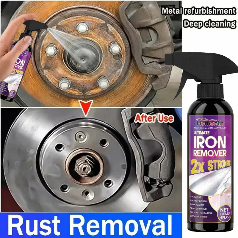 120ml Rust Remover Spray – Car Wheels, Metal & Bike Tools Rust Remover Spray Nixie