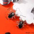 Gothic Ghost Spider Skull Drop Earrings | Women's Fashion Gothic Drop Earrings Nixie XL2173-27