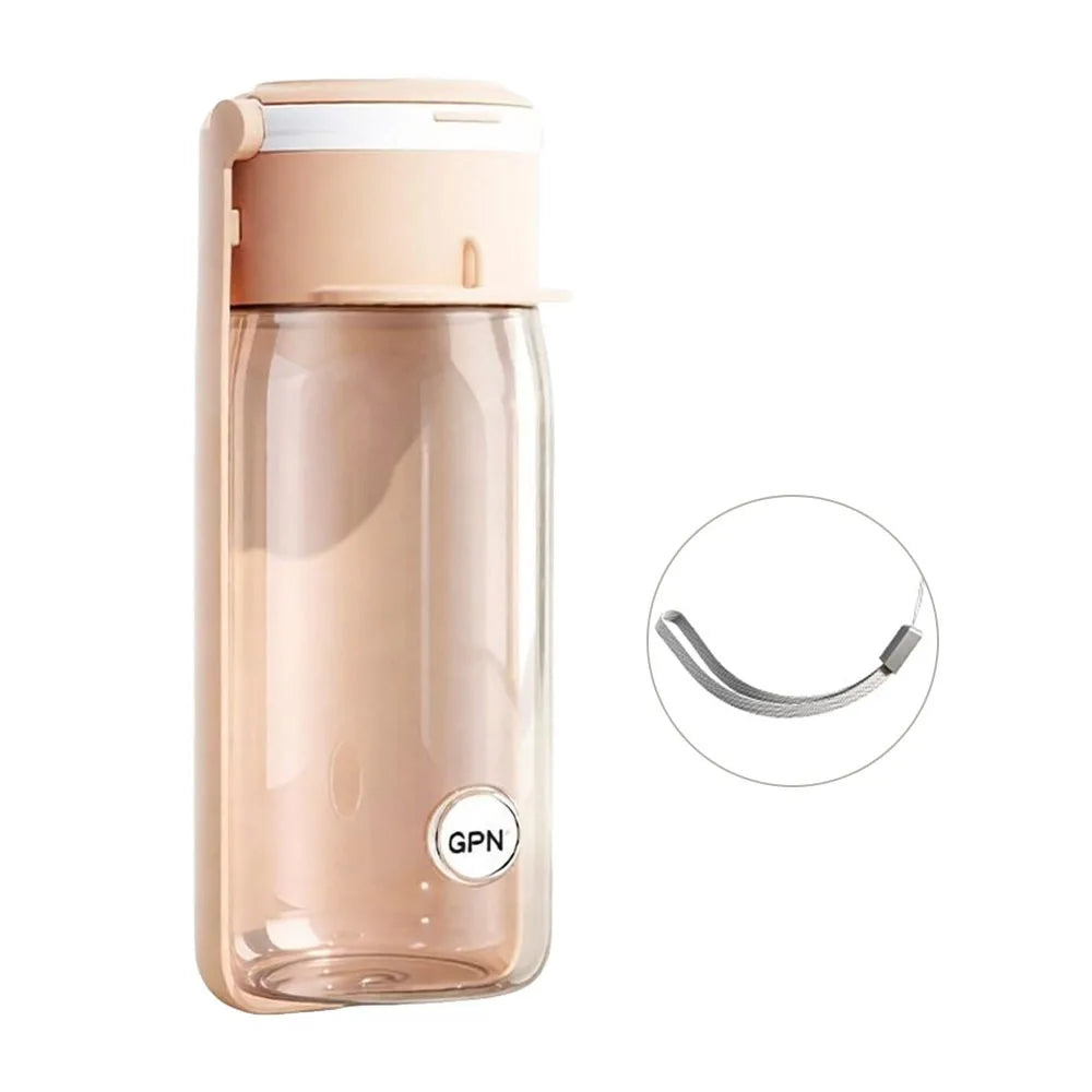 2-in-1 Foldable Pet Water Bottle & Bowl | 360ml/560ml Travel Pet Travel Bottle Nixie 560ml pink