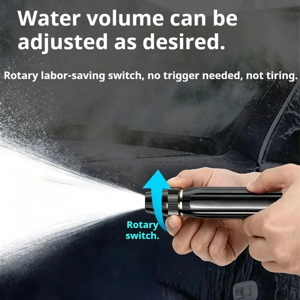 High Pressure Garden Hose Nozzle – 360° Adjustable Spray Garden Hose Nozzle Nixie