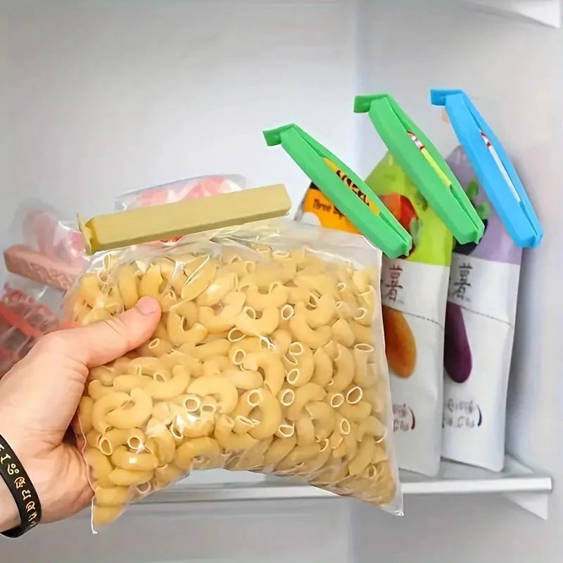 Reusable Plastic Bag Sealing Clips – Food & Snack Saver 5-30Pcs Food Bag Clips Nixie
