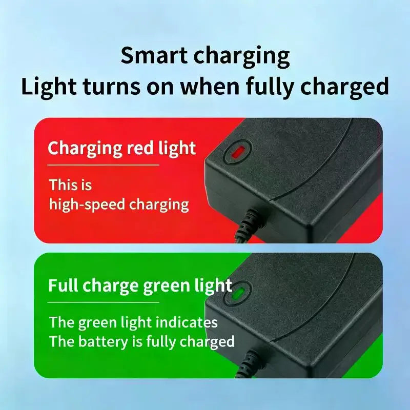 21V Smart Fast Charger for Cordless Drill & Power Tool Batteries Power Tool Charger Nixie