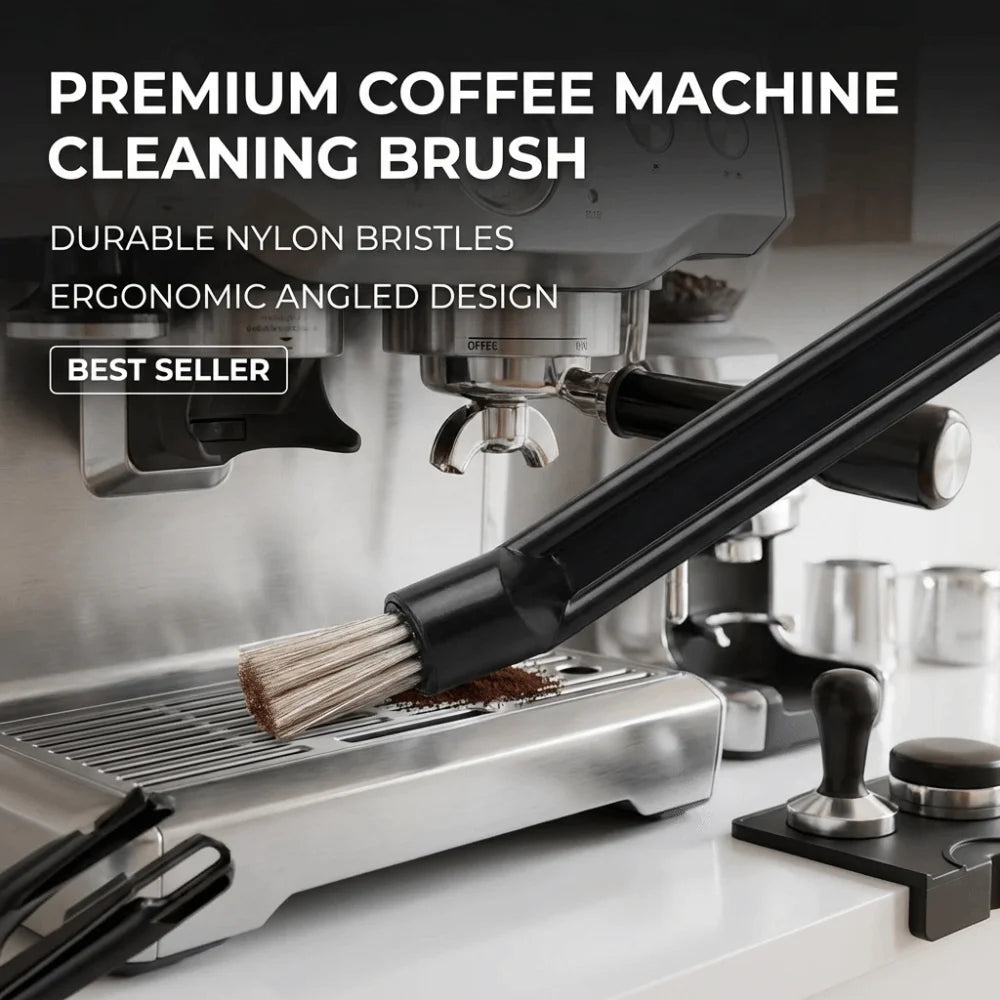 Coffee Cleaning Brush – Anti-Scald Espresso Barista Tool Coffee Cleaning Brush Nixie