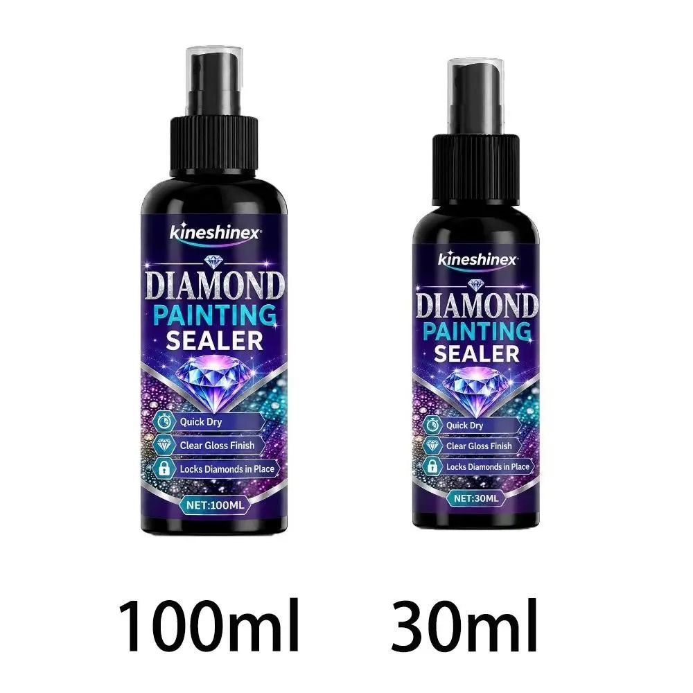 Diamond Painting Sealer Spray – Quick-Dry Glossy Finish Craft Sealer Spray Nixie