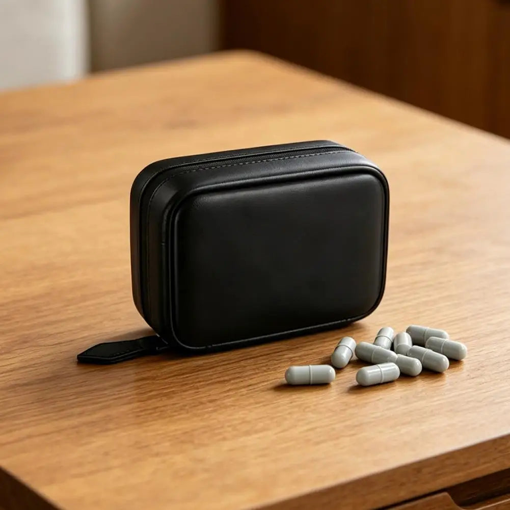 Weekly Pill Organizer – 7 Zippered Waterproof Medicine Bags Pill Organizer Nixie