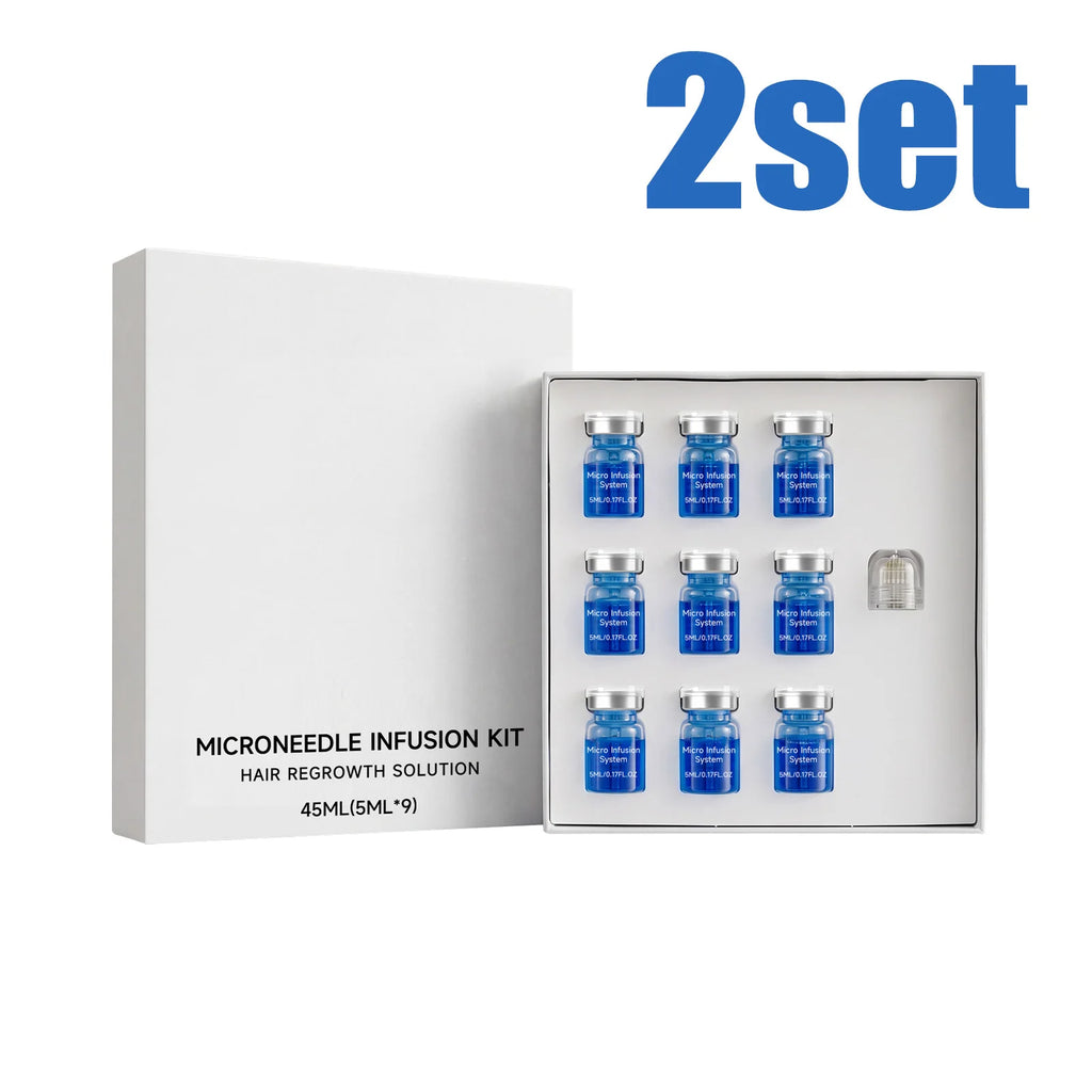 Microneedle Scalp Serum Kit – Nourishing Hair Care Set 45ml Scalp Serum Kit Nixie 2set