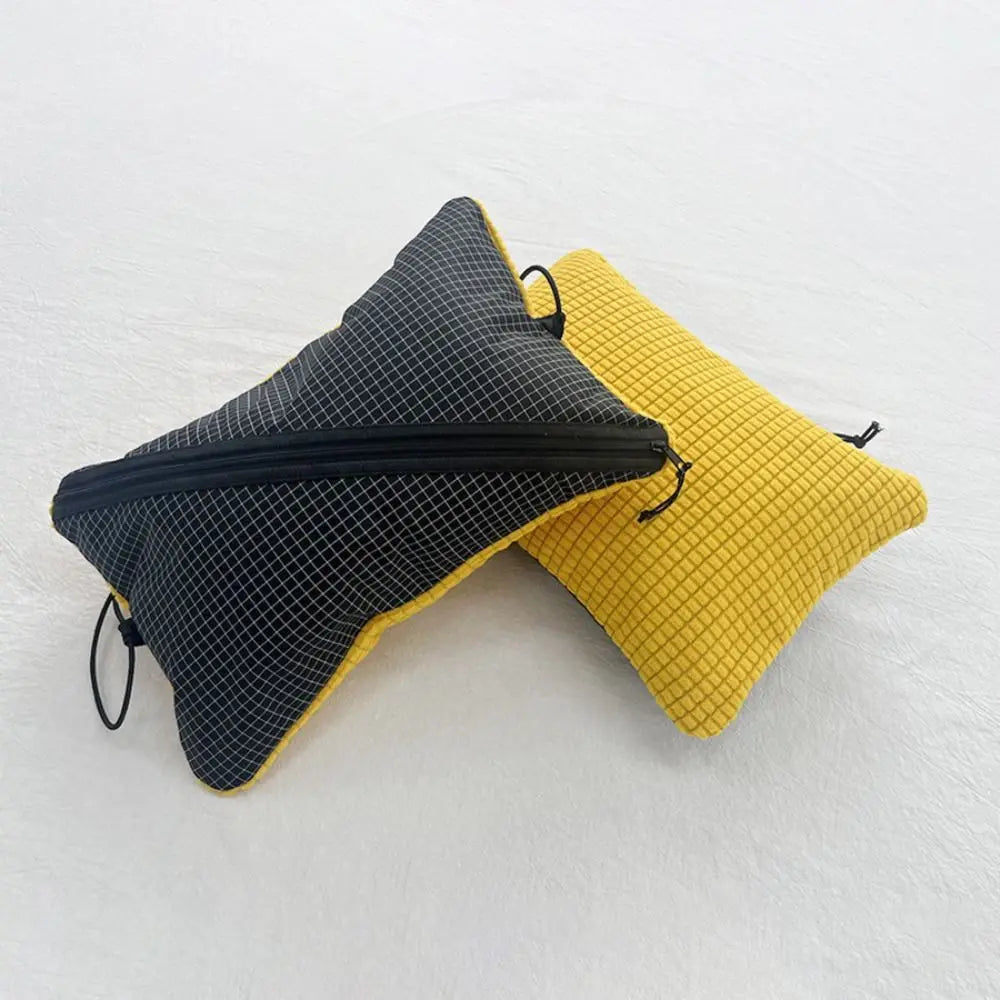 2-in-1 Pillow Storage Bag – Camping Headrest & Organizer Travel Storage Bag Nixie