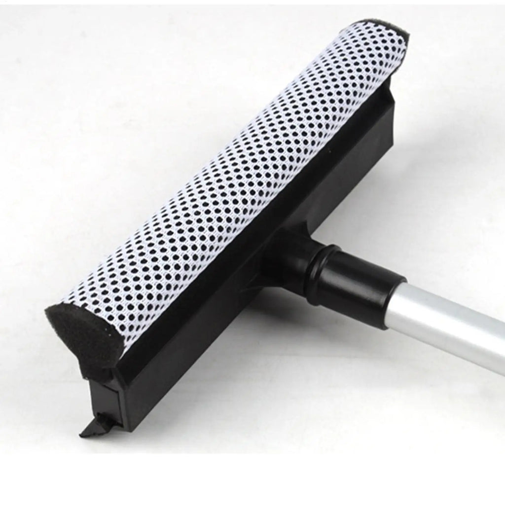 2-in-1 Retractable Window Squeegee & Cleaning Brush Window Squeegee Brush Nixie